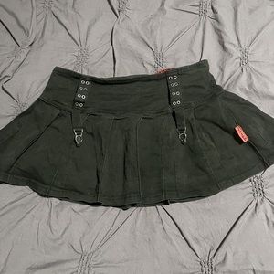 Rare Vintage TRIPP NYC pleated garter skirt Y2K emo Hot Topic punk goth